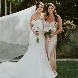 Jenny Yoo Dina dress in Petal - size 6